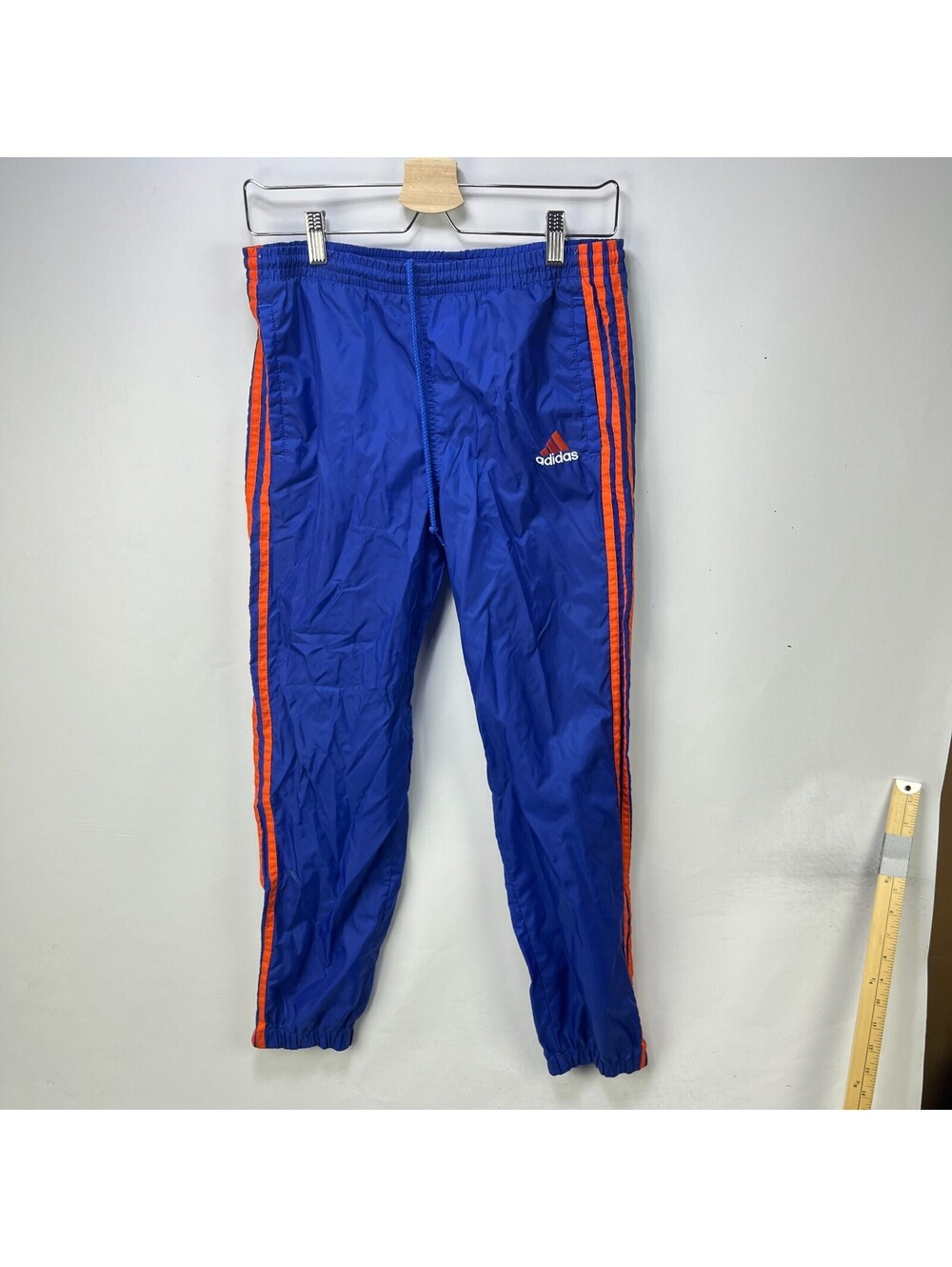 Vintage 90s Adidas Windbreaker Track Pants Youth L